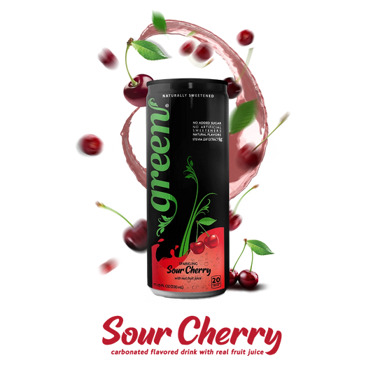 Discover the Refreshing Twist of Green Sour Cherry Soda